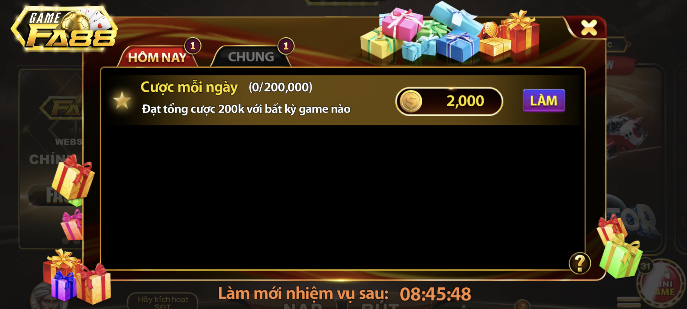 Khuyến Mãi FA88 Cực Khủng - Cơ Hội Nâng Cao Phần Thắng