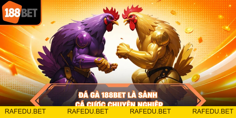 Đá Gà 188BET - Top Lý Do Nên Tham Gia Cá Cược Ngay